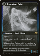 Malevolent Hermit // Benevolent Geist (DBL-061) - Innistrad: Double Feature: (Double Faced Transform) Foil
