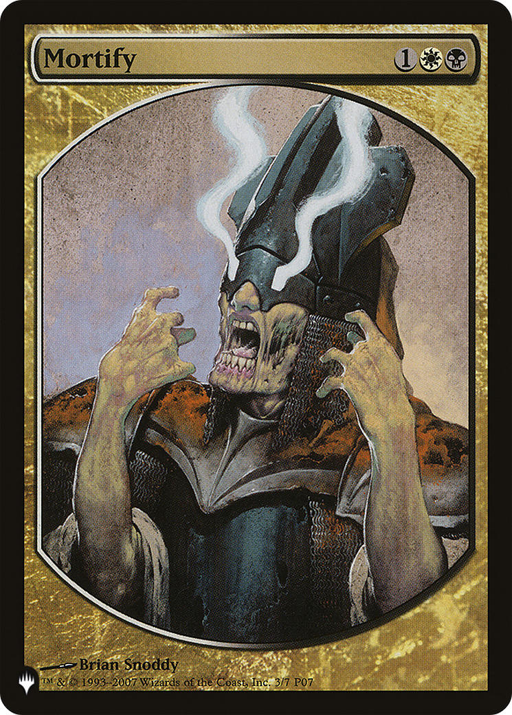 Mortify (LIST-P07-3) - The List