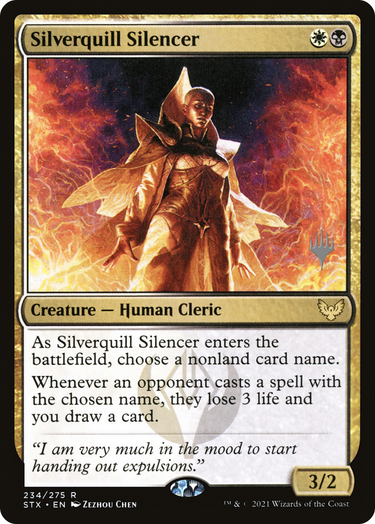 Silverquill Silencer (PPSTX-234) - Strixhaven: School of Mages Promos Foil