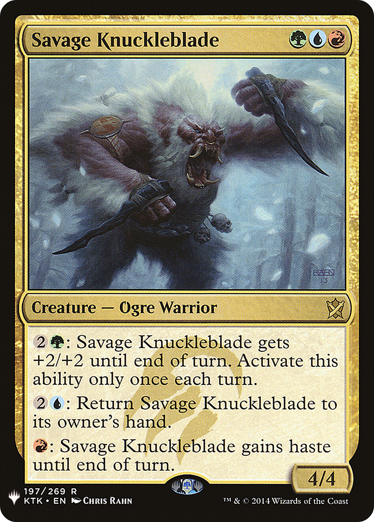 Savage Knuckleblade (LIST-197) - The List