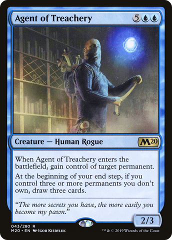 Agent of Treachery (M20-043) - Core Set 2020