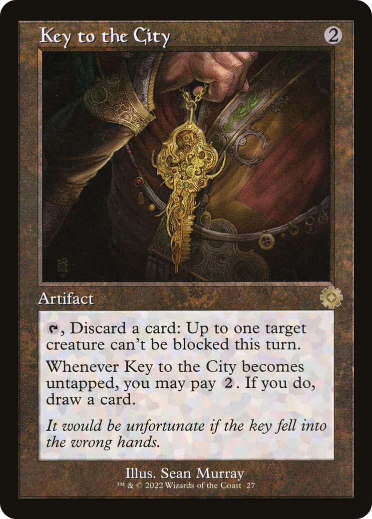 Key to the City (BRR-027) - The Brothers' War Retro Artifacts