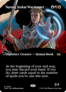 Narset, Jeskai Waymaster (TDM-365) - Tarkir: Dragonstorm: (Showcase) (Borderless) Foil