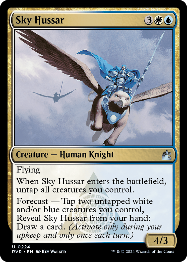 Sky Hussar (RVR-224) - Ravnica Remastered Foil