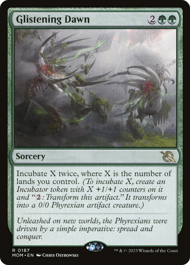 Glistening Dawn (PPMOM-187P) - March of the Machine Promos