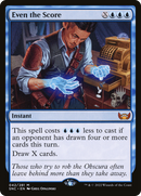 Even the Score (PPSNC-42P) - Streets of New Capenna Promos Foil