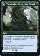Turntimber Symbiosis // Turntimber, Serpentine Wood (PRE-215S) - Zendikar Rising Promos Foil