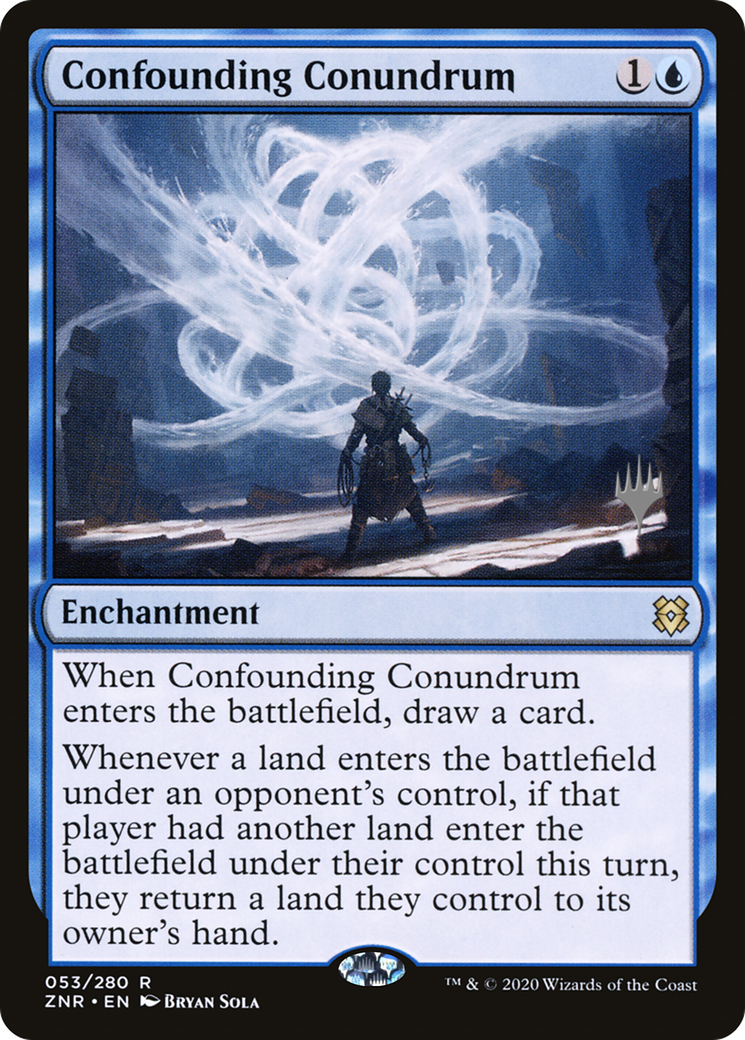 Confounding Conundrum (PPZNR-053) - Zendikar Rising Promos Foil