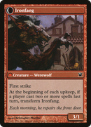 Village Ironsmith // Ironfang (ISD-168) - Innistrad: (Double Faced Transform) Foil