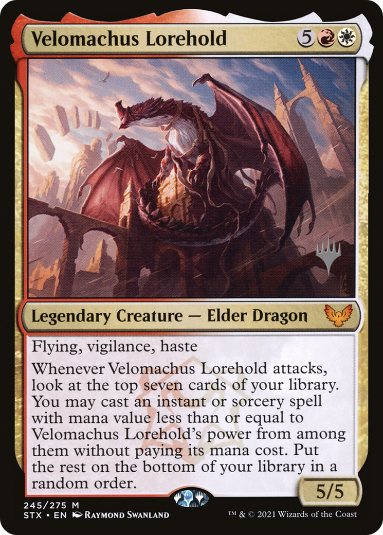 Velomachus Lorehold (PPSTX-245P) - Strixhaven: School of Mages Promos Foil