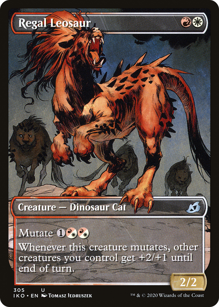 Regal Leosaur (IKO-305) - Ikoria: Lair of Behemoths: (Showcase)