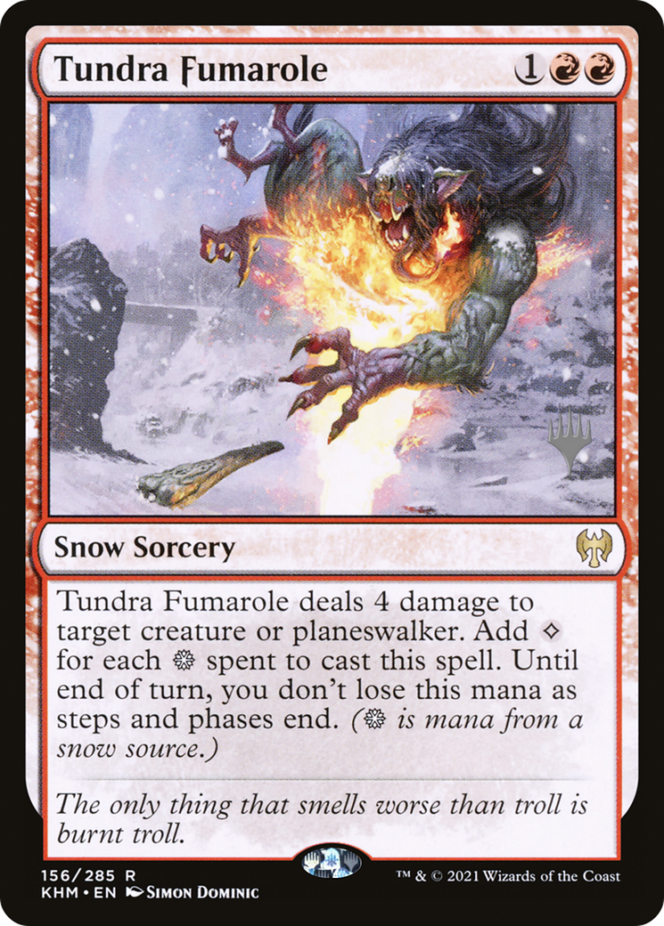 Tundra Fumarole (PPKHM-156P) - Kaldheim Promos: (snow)