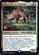 Mabel, Heir to Cragflame (PRE-224) - Bloomburrow Promos Foil