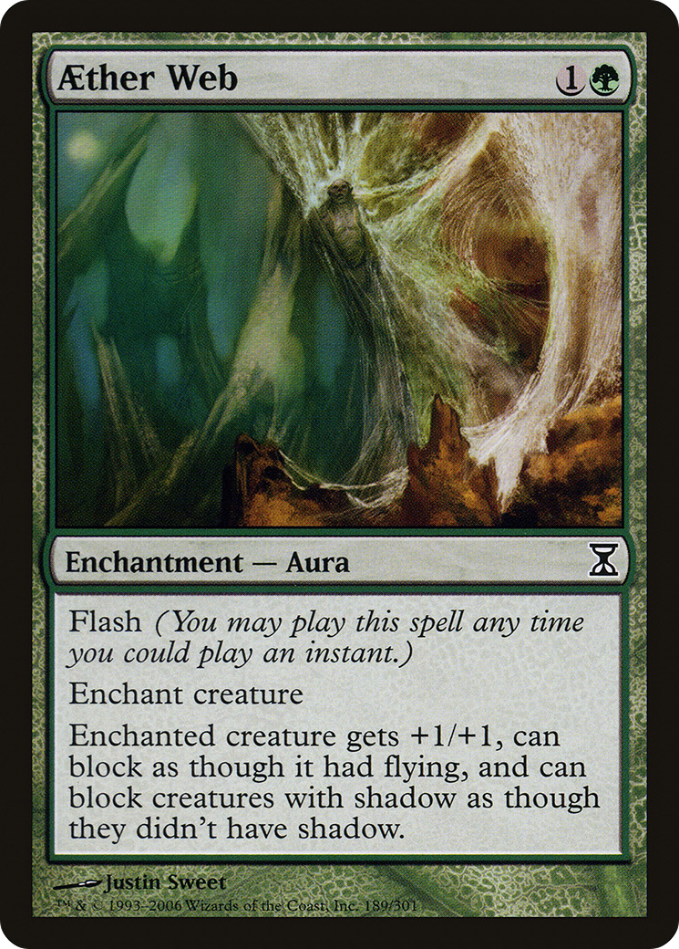 Aether Web (TSP-189) - Time Spiral Foil