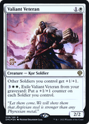 Valiant Veteran (PRE-38S) - Dominaria United Promos Foil