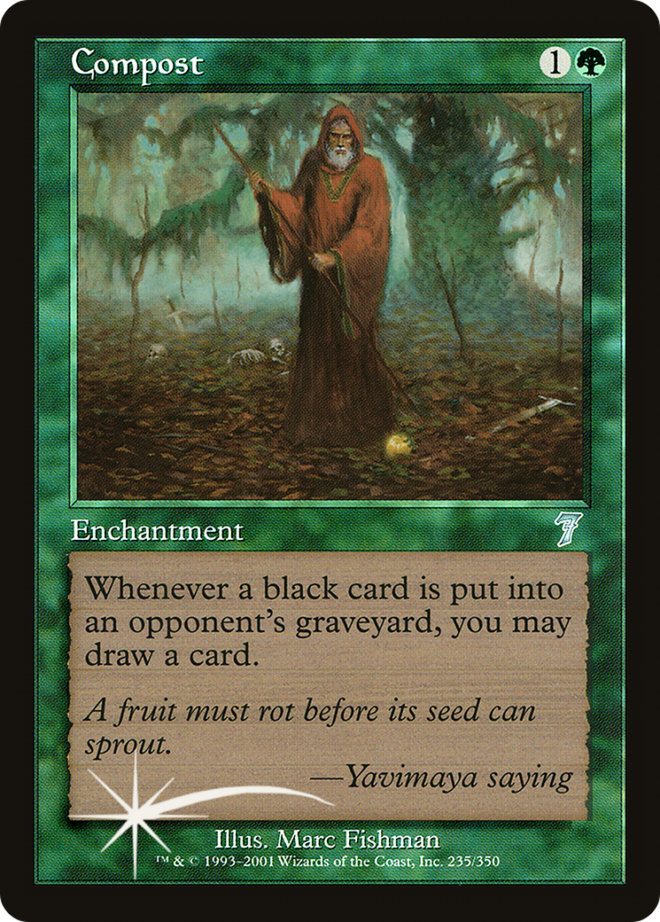 Compost (7ED-235★) - Seventh Edition Foil