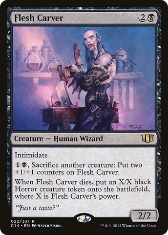 Flesh Carver (C14-022) - Commander 2014