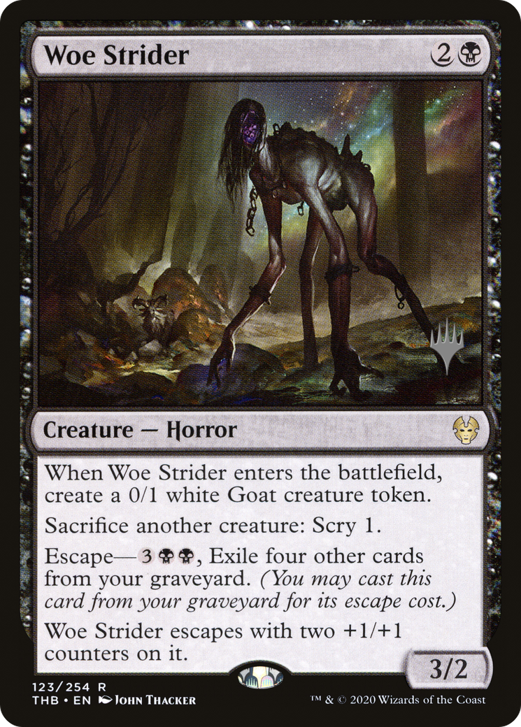 Woe Strider (PPTHB-123) - Theros Beyond Death Promos