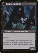 Heir of Falkenrath // Heir to the Night (SOI-116) - Shadows over Innistrad: (Double Faced Transform) Foil
