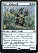 Warren Warleader (PRE-038) - Bloomburrow Promos Foil