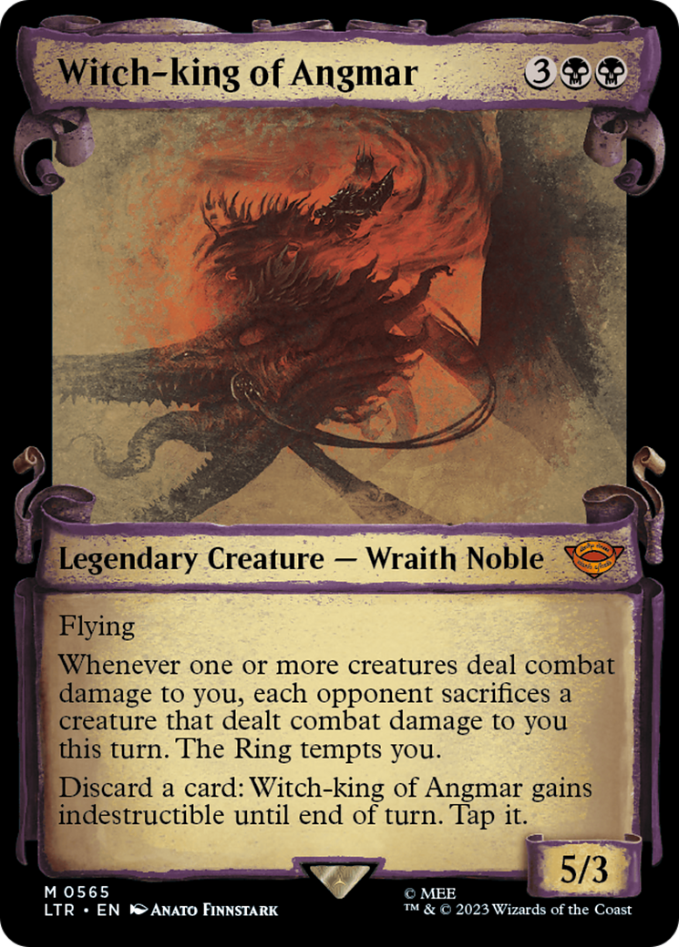 Witch-king of Angmar (LTR-565) - The Lord of the Rings: Tales of Middle-earth: (Showcase)