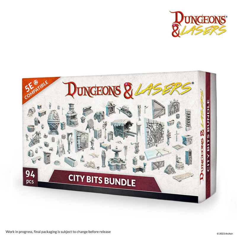 Dungeons and Lasers: City Bits Bundle