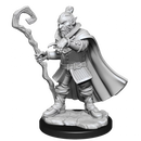Critical Role Unpainted Miniatures Hobgoblin Wizard and Druid Male