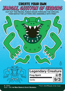 Yargle, Glutton of Urborg // Yargle, Glutton of Urborg (SLD-1542) - Secret Lair Drop (Borderless) Foil