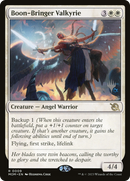 Boon-Bringer Valkyrie (PPMOM-09P) - March of the Machine Promos Foil