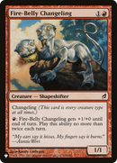 Fire-Belly Changeling (LIST-LRW-164) - The List