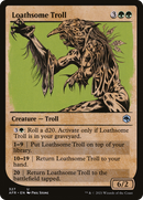 Loathsome Troll (AFR-327) - Adventures in the Forgotten Realms: (Showcase) Foil