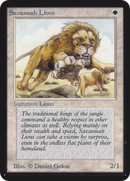 Savannah Lions (LEA-038) - Limited Edition Alpha