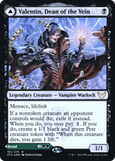 Valentin, Dean of the Vein // Lisette, Dean of the Root (PRE-161) - Strixhaven: School of Mages Promos Foil