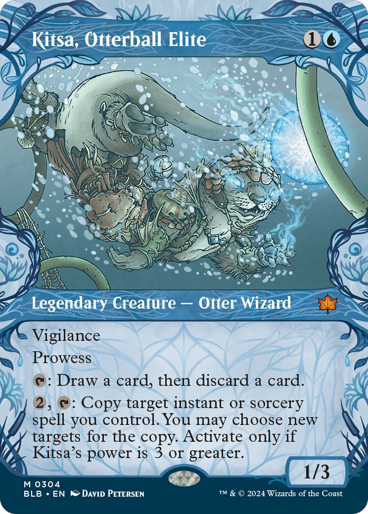 Kitsa, Otterball Elite (BLB-304) - Bloomburrow: (Showcase) (Borderless)