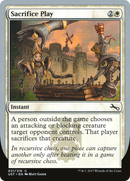 Sacrifice Play (UST-021) - Unstable Foil