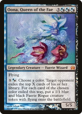 Oona, Queen of the Fae (V11-) - From the Vault: Legends Foil
