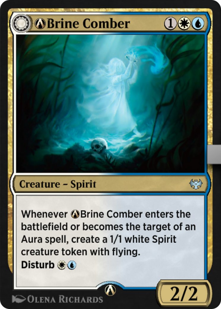 A-Brine Comber // A-Brinebound Gift (VOW-A-233) - Innistrad: Crimson Vow: (Double Faced Transform)