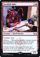 Devilish Valet (PRE-105S) - Streets of New Capenna Promos Foil