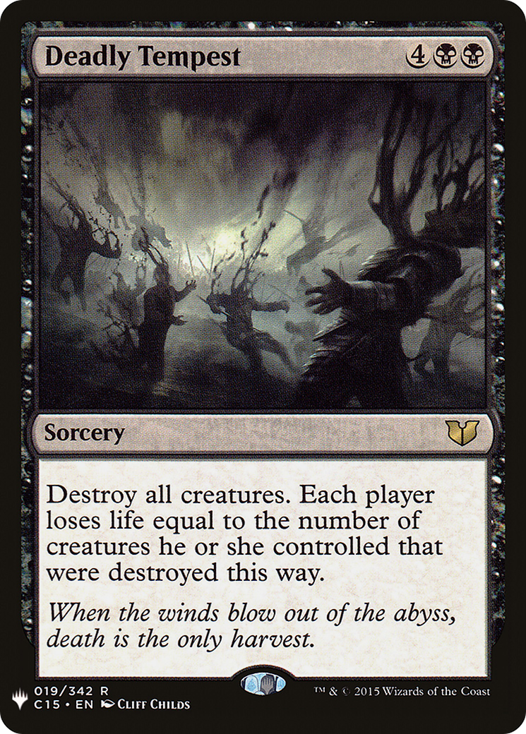 Deadly Tempest (LIST-C15-19) - The List