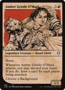 Amber Gristle O'Maul (CLB-395) - Commander Legends: Battle for Baldur's Gate: (Showcase) Foil