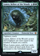 Lumra, Bellow of the Woods (PRE-183) - Bloomburrow Promos Foil