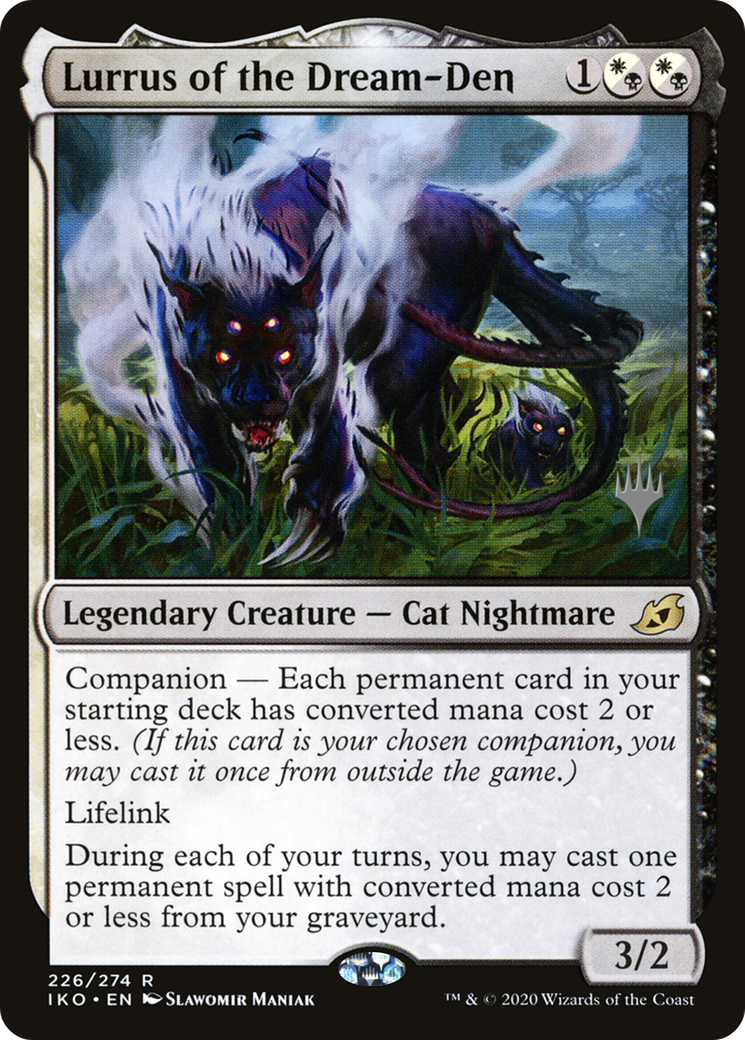 Lurrus of the Dream-Den (PPIKO-226) - Ikoria: Lair of Behemoths Promos: (companion) Foil