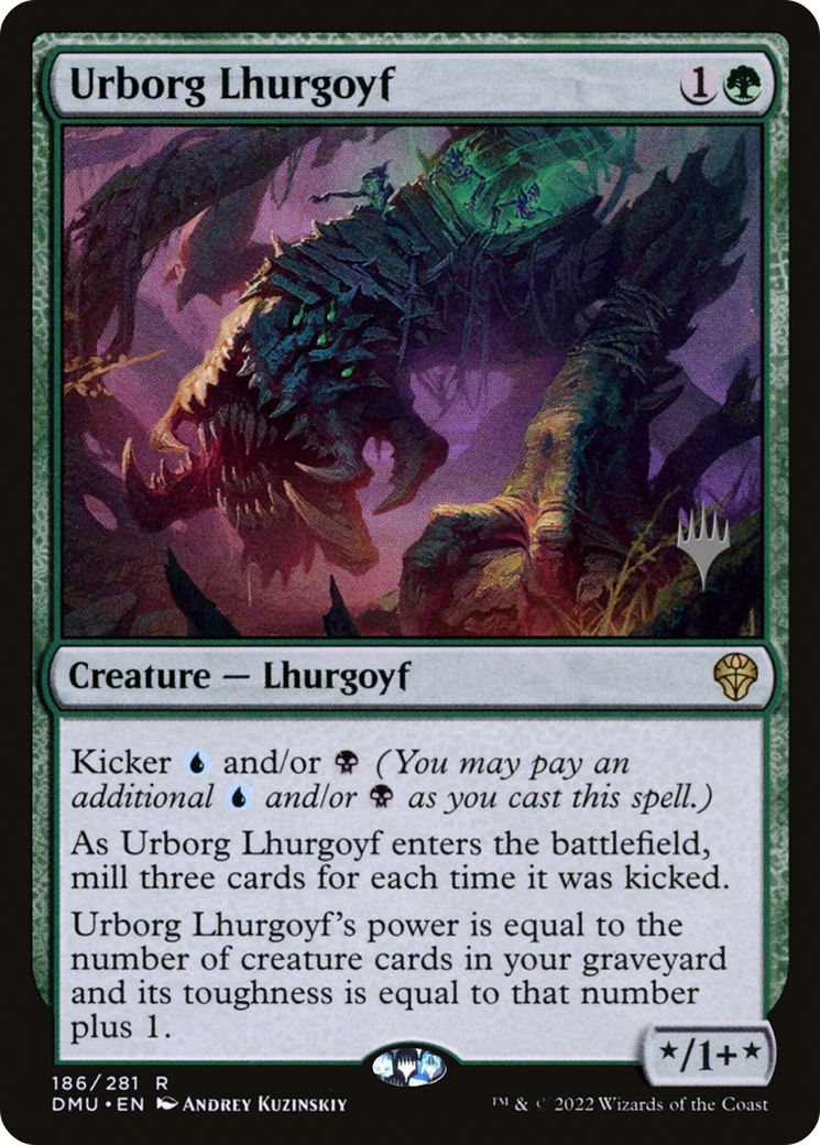 Urborg Lhurgoyf (PPDMU-186P) - Dominaria United Promos Foil