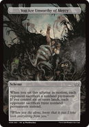 You Are Unworthy of Mercy (A:DSC-359) - Duskmourn: House of Horror Commander