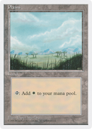 Plains (4ED-187) - Fourth Edition