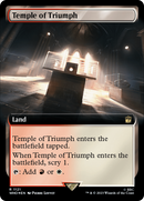 Temple of Triumph (WHO-1121) - Doctor Who: (Extended Art) Foil