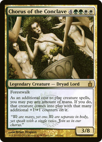 Chorus of the Conclave (RAV-195) - Ravnica: City of Guilds
