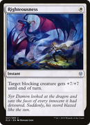 Righteousness (ELD-027) - Throne of Eldraine Foil