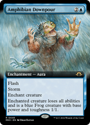 Amphibian Downpour (Extended Art) (MH3-449) - Modern Horizons 3: (Extended Art) Foil