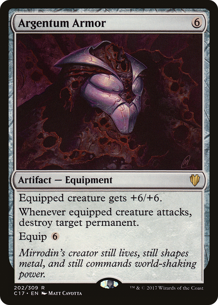 Argentum Armor (C17-202) - Commander 2017